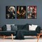 3 Pack Halloween 5D Diamond Art Kits,Diamond Painting Kits for Adults,12x16inch